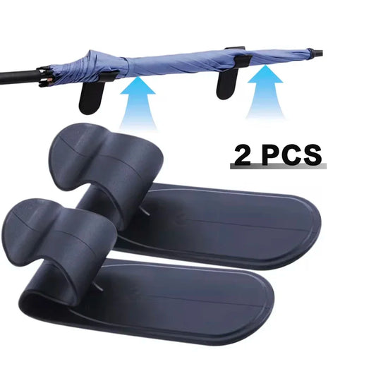 1/2pcs New Car Umbrella Holders Trunk Storage Organizer Hook Umbrella Mounting Bracket Interior Auto Accessories